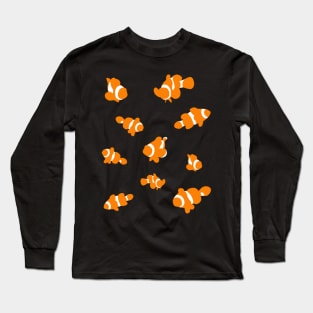 Clown Fish Aquarium Long Sleeve T-Shirt